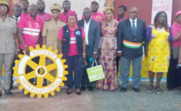 Grand-Bassam : Les clubs Rotary Abidjan et Bassam lancent pour octobre rose une campagne de dépistage précoce des cancers du sein et du col de l’utérus