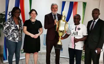 Foot-jeunes / Mondialito 2021 : L’Ambassadeur d’Israël renouvelle sa confiance aux Organisateurs