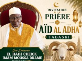 Invitation à la prière de l’Aïd Al Adha