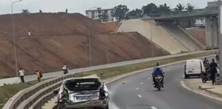 Grave accident sur la voie Y4, sens Anyama–Angré