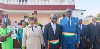 Grand-Bassam : l’honneur à l’emblème national placé sous le signe du rapprochement avec les populations